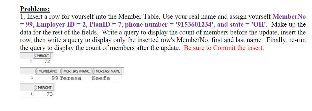 Pl help me with this query. Load and execute the