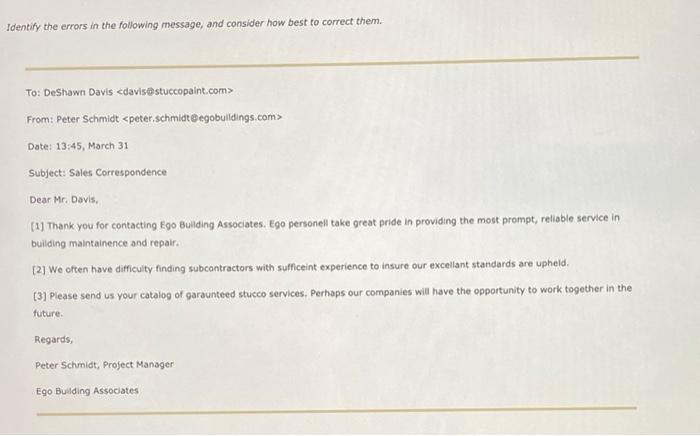 The following questions will test your knowledge