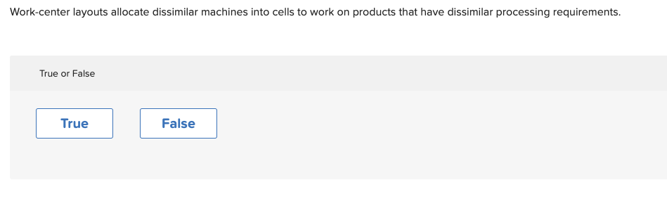 A manufacturing cell layout is a dedicated area