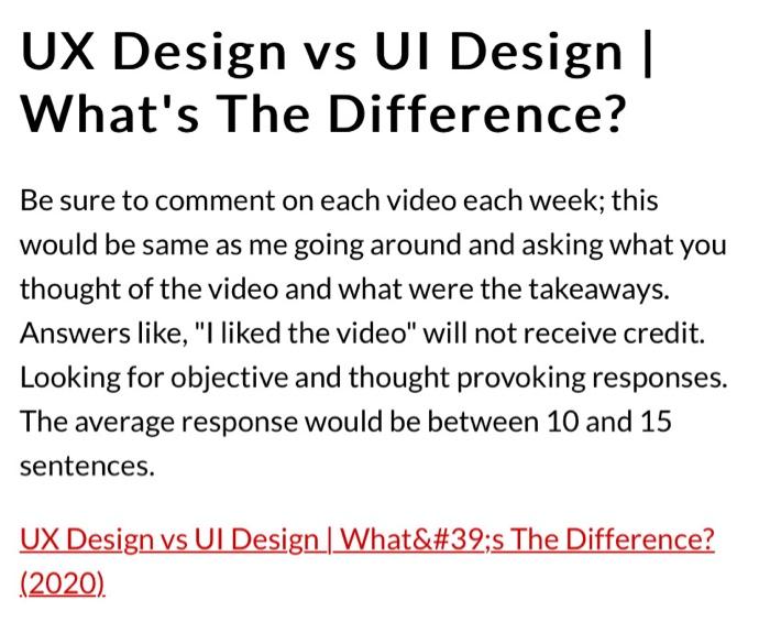 UX Design vs UI Design | What's The Difference?