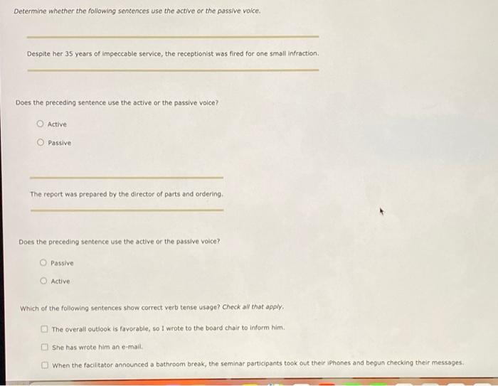 Identify the errors in the following sentences,