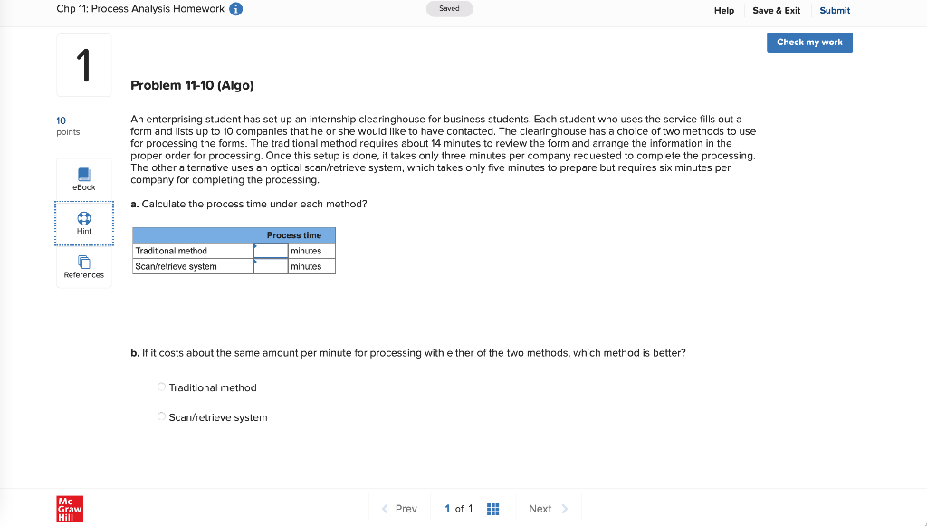 Could I get help with this question please? Chp