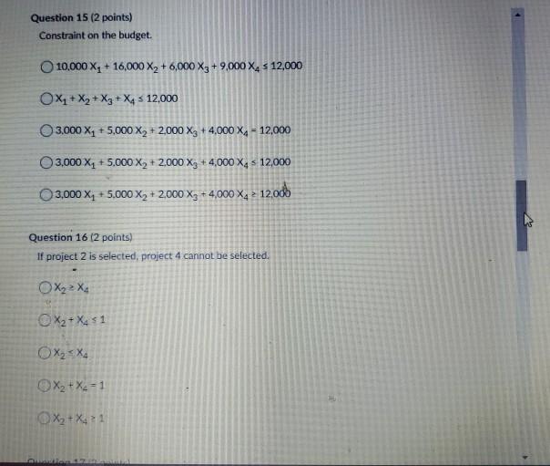 [Chapter 12] Integer Linear Optimization Models