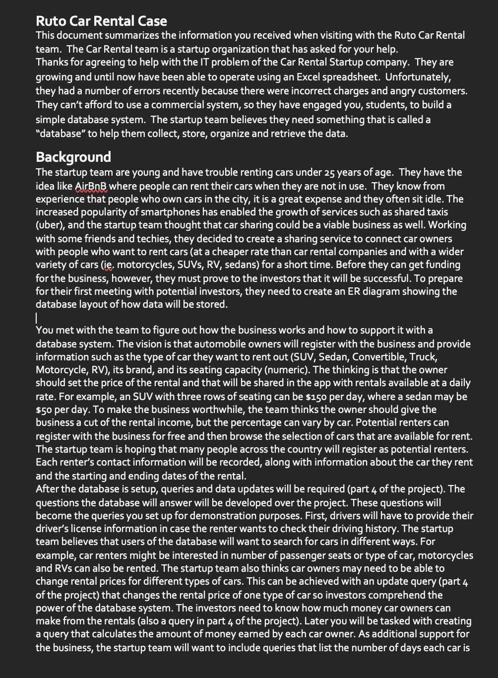 Please create ER Diagram, using ER Assistant or