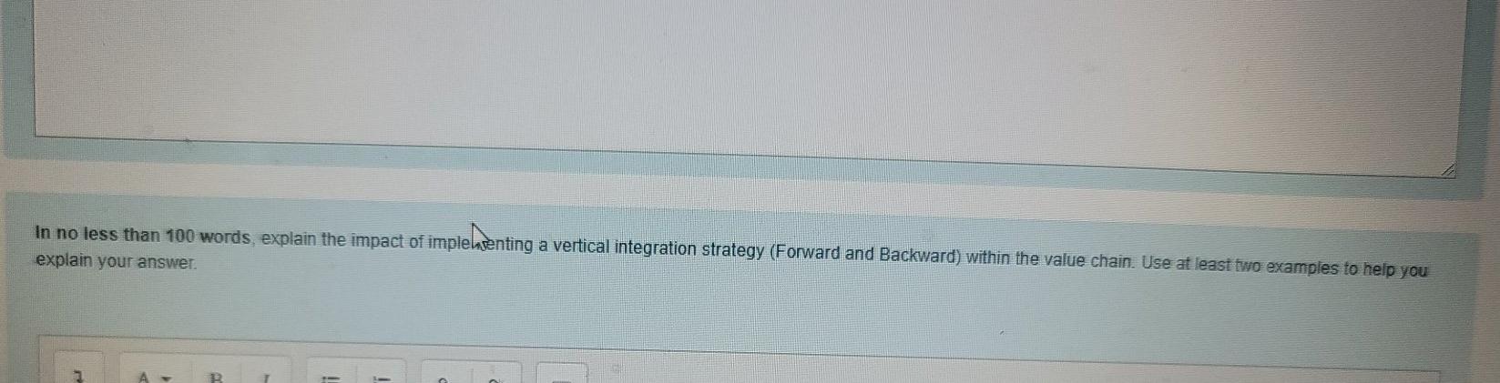 In no less than 100 words, explain the impact of