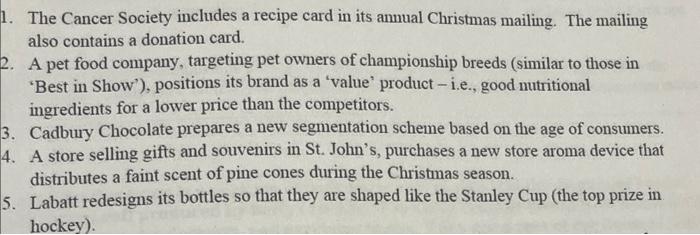 Solve ALL and receive a like! The scenarios below