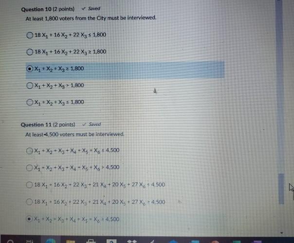 (Chapter 11] Linear Optimization Models Emerald