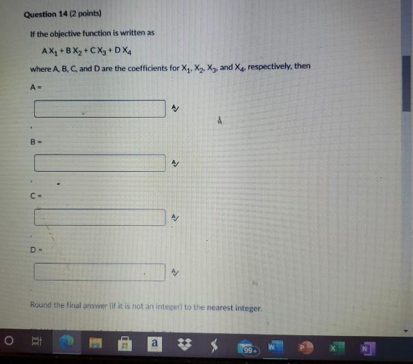 (Chapter 12] Integer Linear Optimization Models