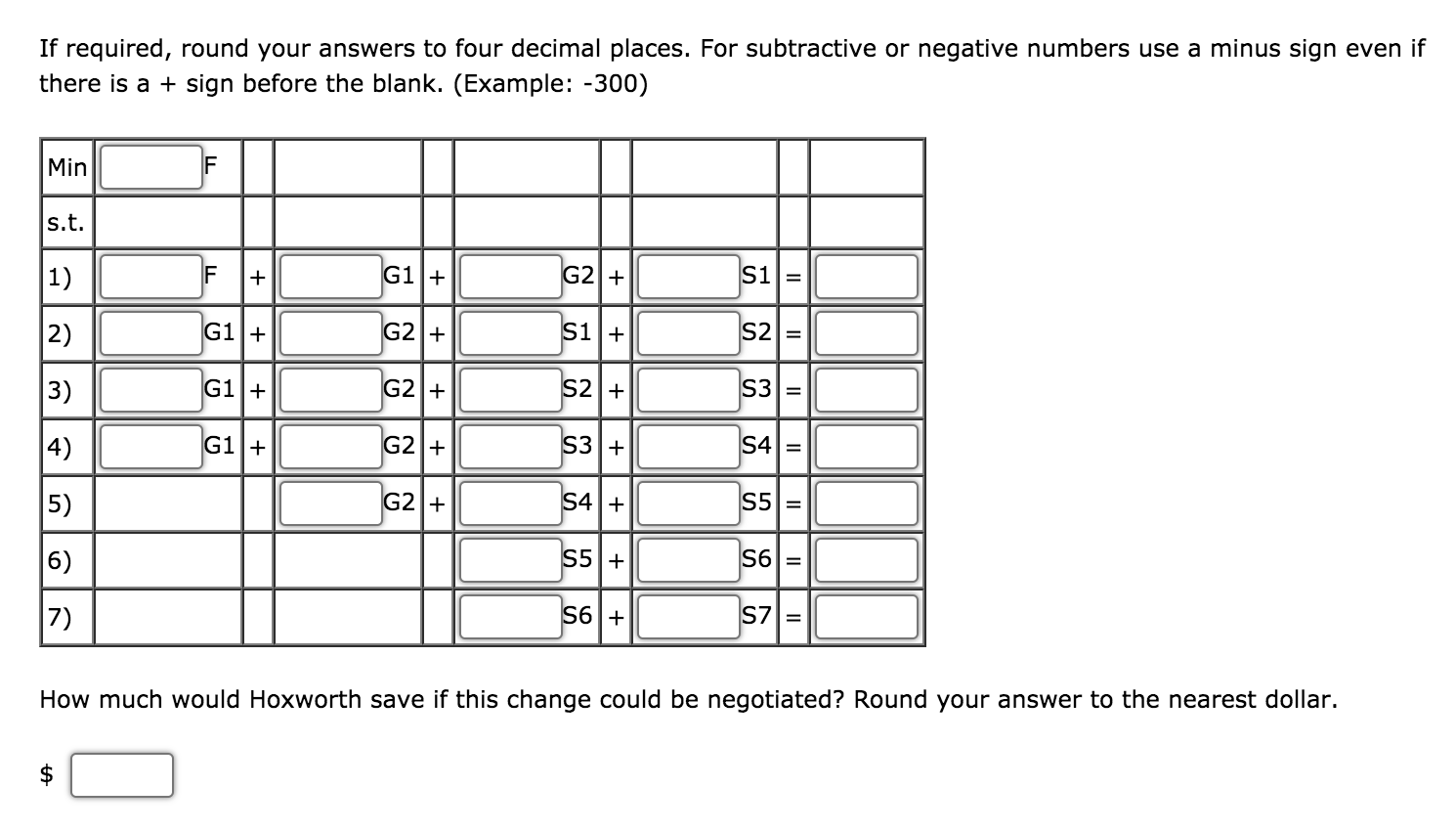 Problem 4-07 (Algorithmic) As part of the