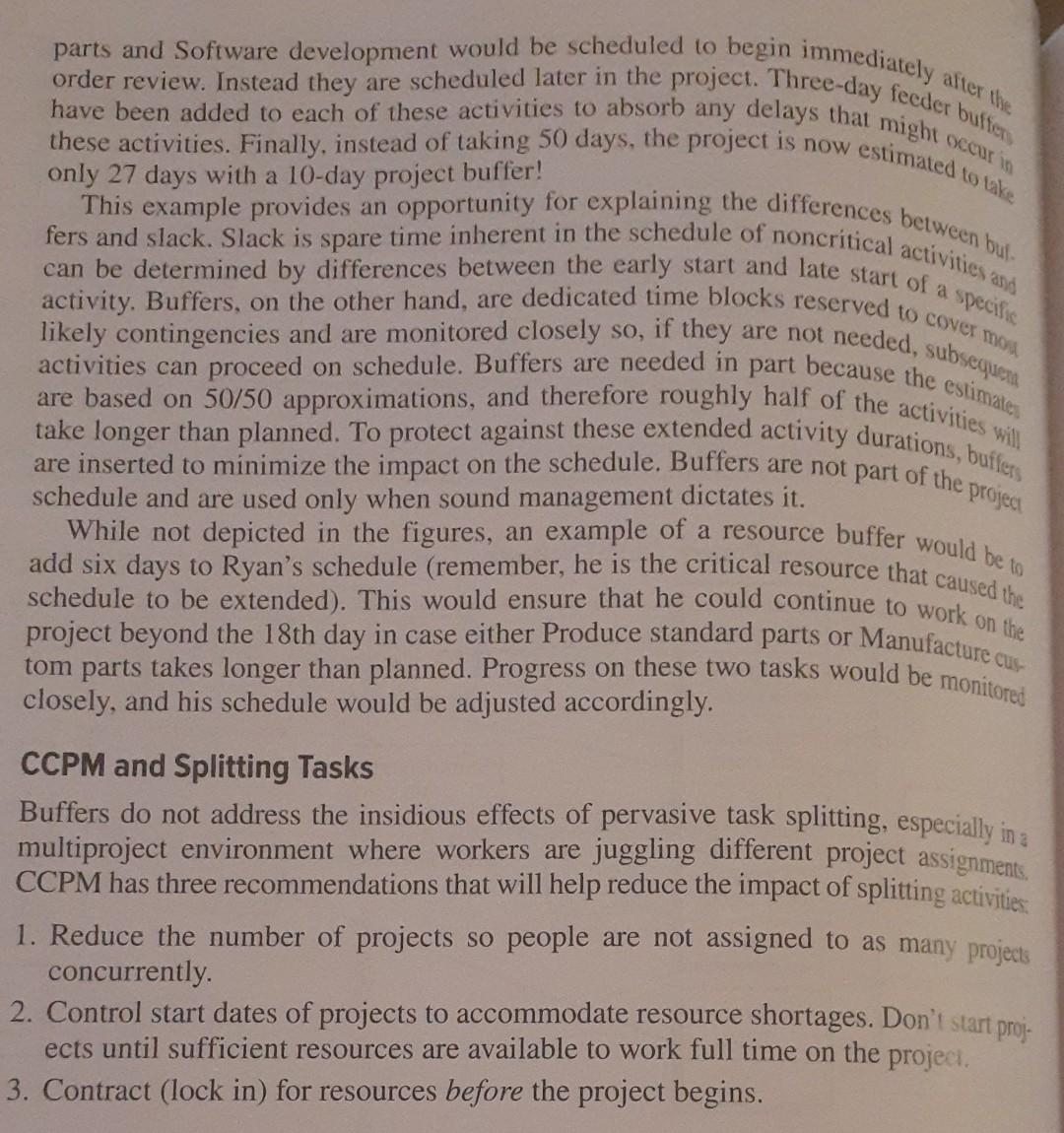 please help FIGURE A8.4 Air Control Project Gantt