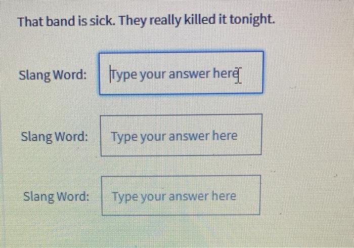 That band is sick. They really killed it tonight.