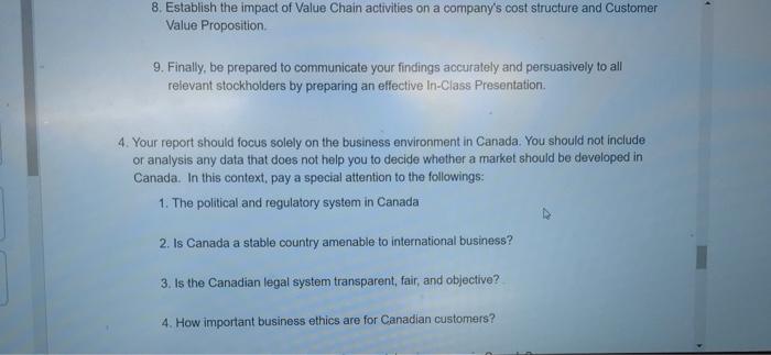 1. Examine research tools to develop SWOT and