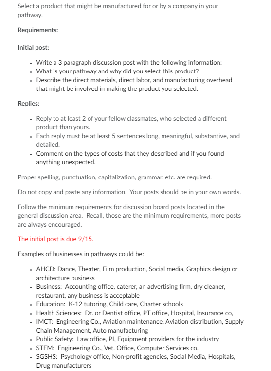 ANY OF THE PATH WAY MENTION BELOW WORK Select a