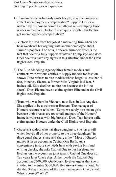 plesse help with ALL questions, its for my