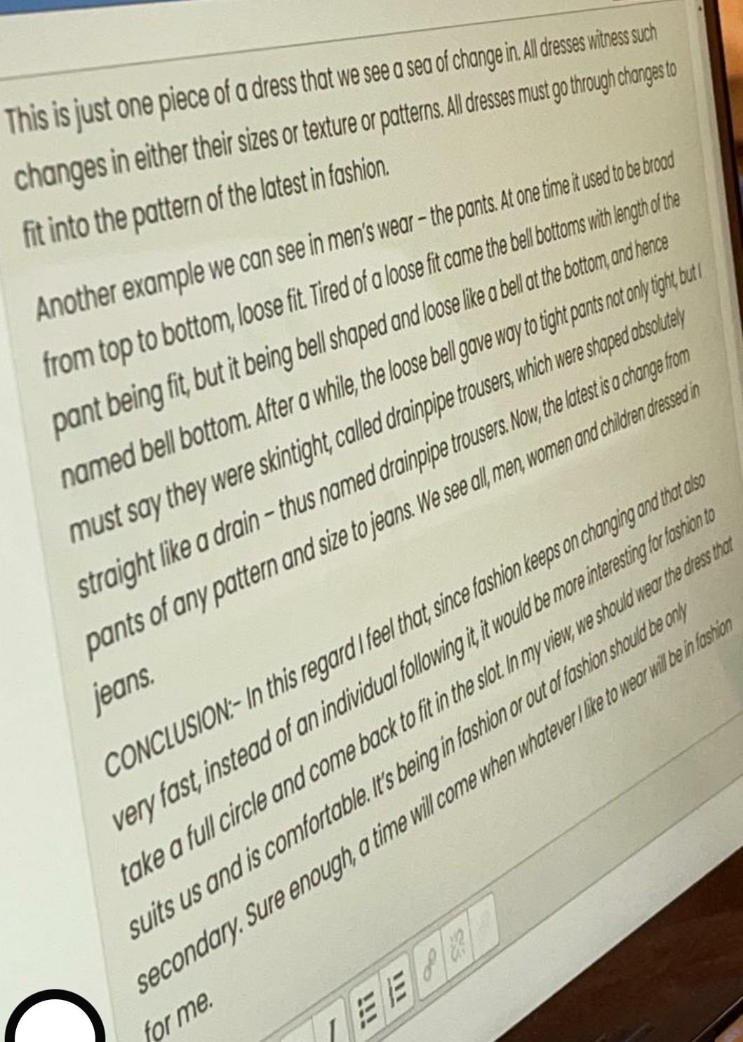 . Required: create an introductory paragraph