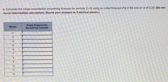 Your manager is trying to determine what