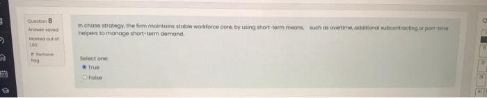 JUST ANSWERS PLEASE Question 9 The key element of