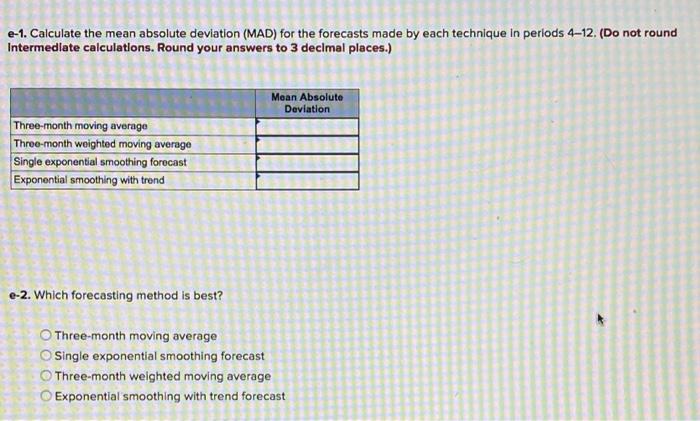 Your manager is trying to determine what