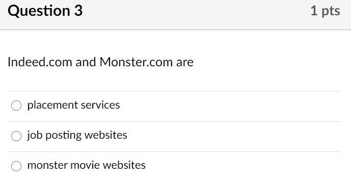 Question 1 1 pts Larger companies will nudge