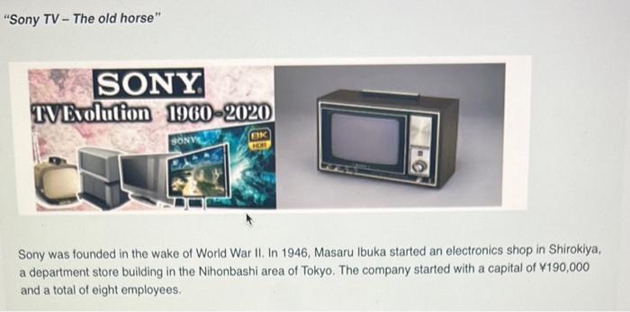 Sony TV wants to venture into business markets.