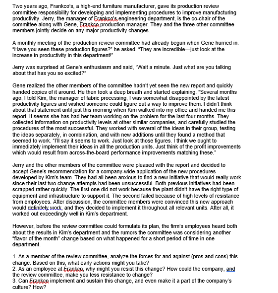 Two years ago, Frankco's, a high-end furniture