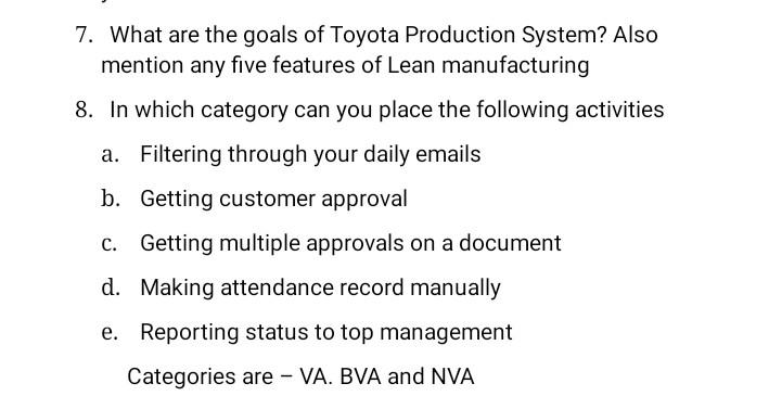 pl ans 7 8 7. What are the goals of Toyota