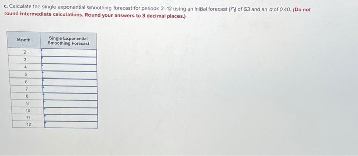 Your manager is trying to determine what