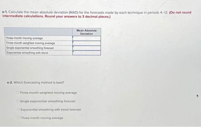 Your manager is trying to determine what