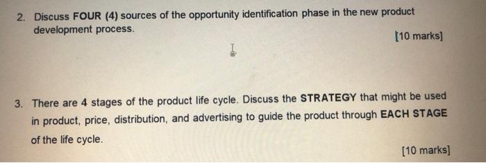 this question from product development subject.