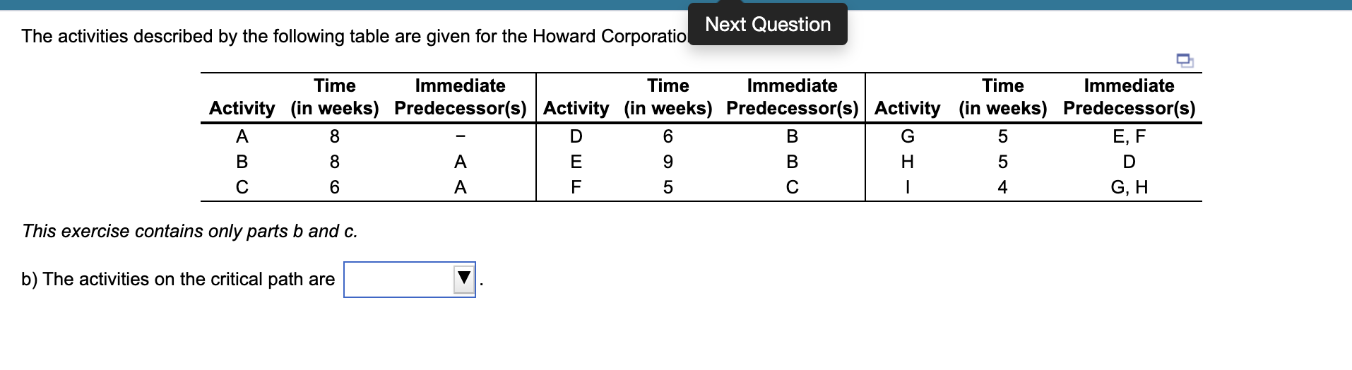 Roger Ginde is developing a program in supply
