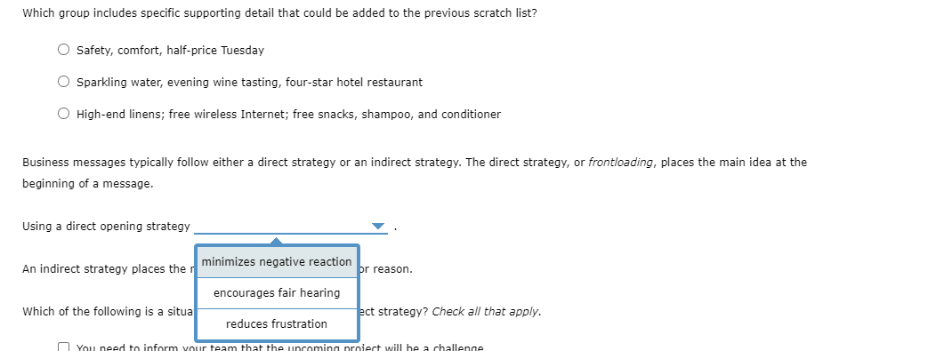 Once you have collected data for a message,