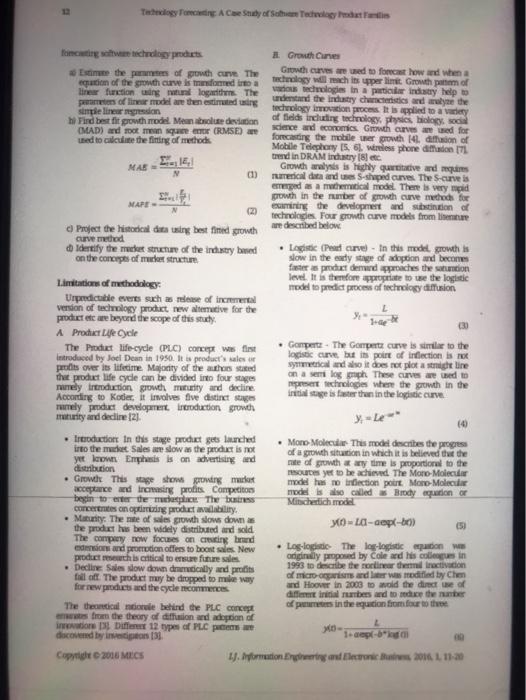 ( technology forecasting) can u tell me what