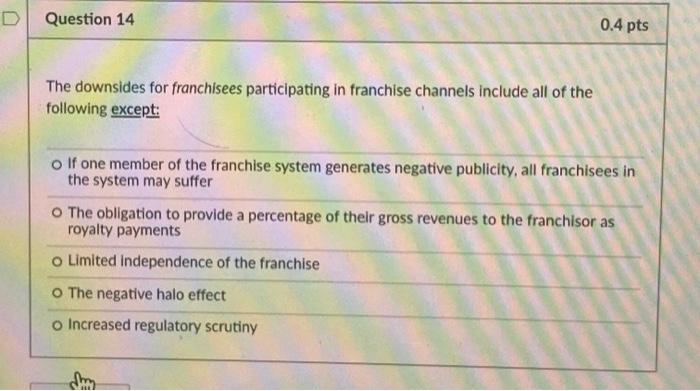 is a type of cooperative arrangement in which one