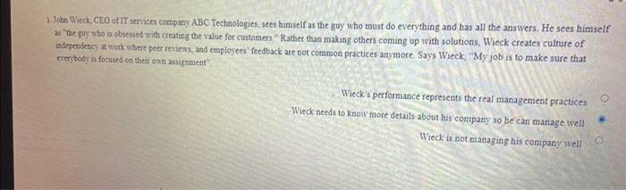 choose the correct answer and make sure it's