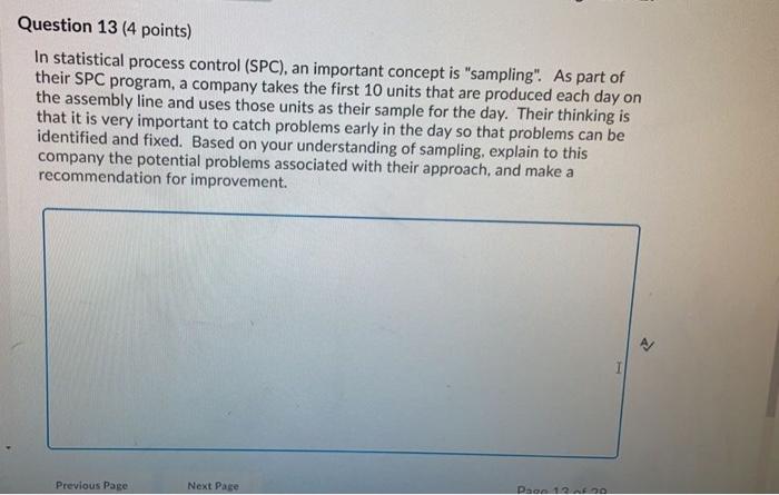 please answer asap Question 13 (4 points) In