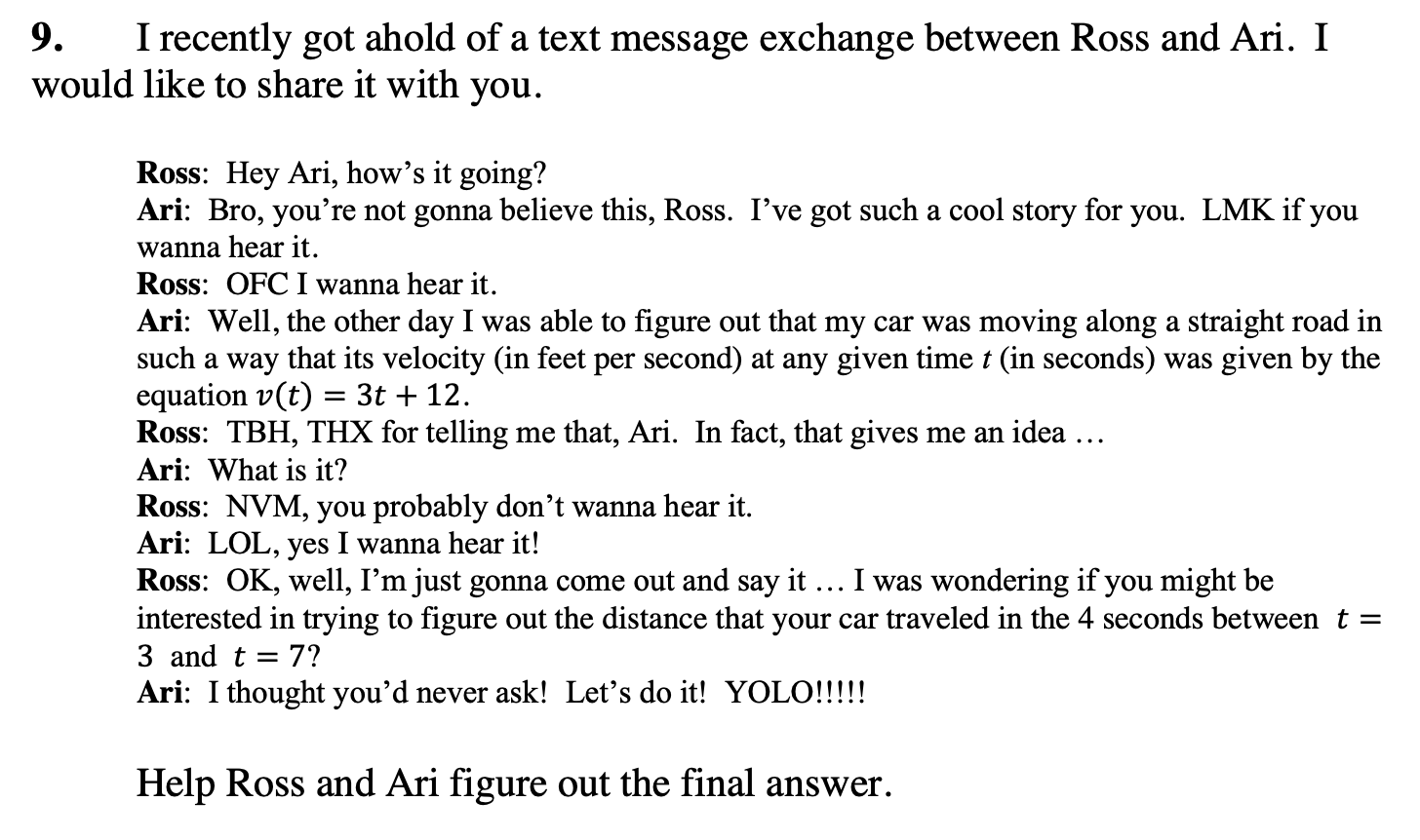 Answer: 108 ft What is the work to get these