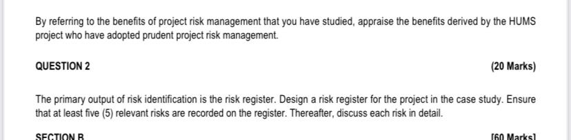 please answer question 2 fully By referring to