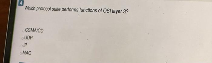 Which OSI layer would define the scope of a