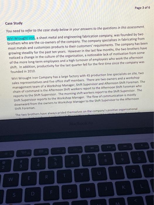 the case study is shown below in the images. task 1: Reaearch