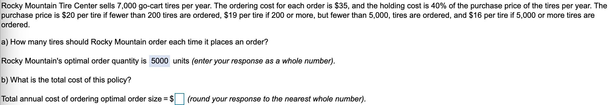 Rocky Mountain Tire Center sells 7,000 go-cart