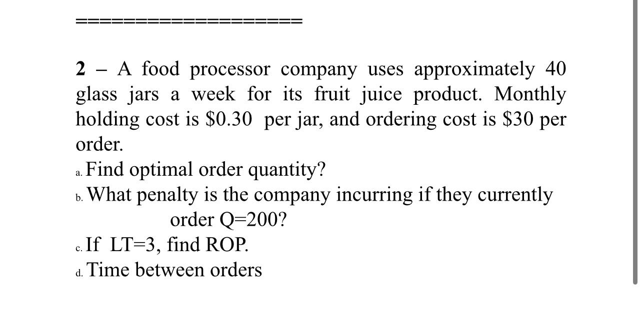 Can you solve this by hand and not by excel. 2 -
