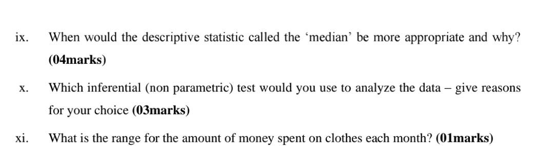 QUESTION ONE: [25MARKS] a) Isaac has conducted a