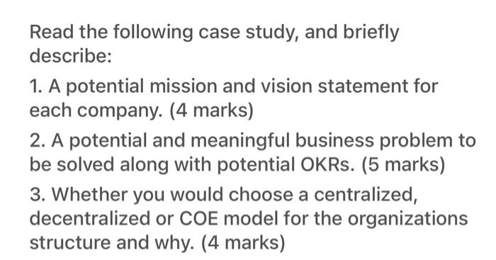 Case Study: GE Power: Big Data, Machine Learning