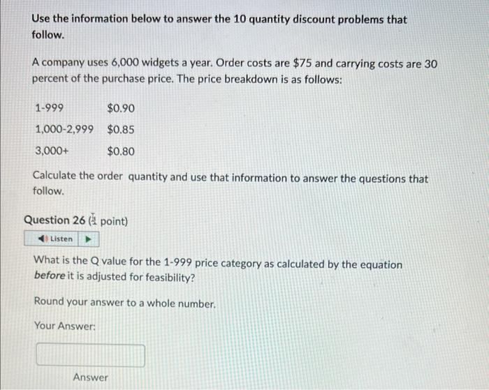 Use the information below to answer the 10