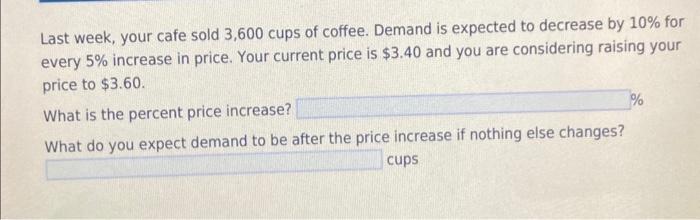 Need early answer this question please Last week,