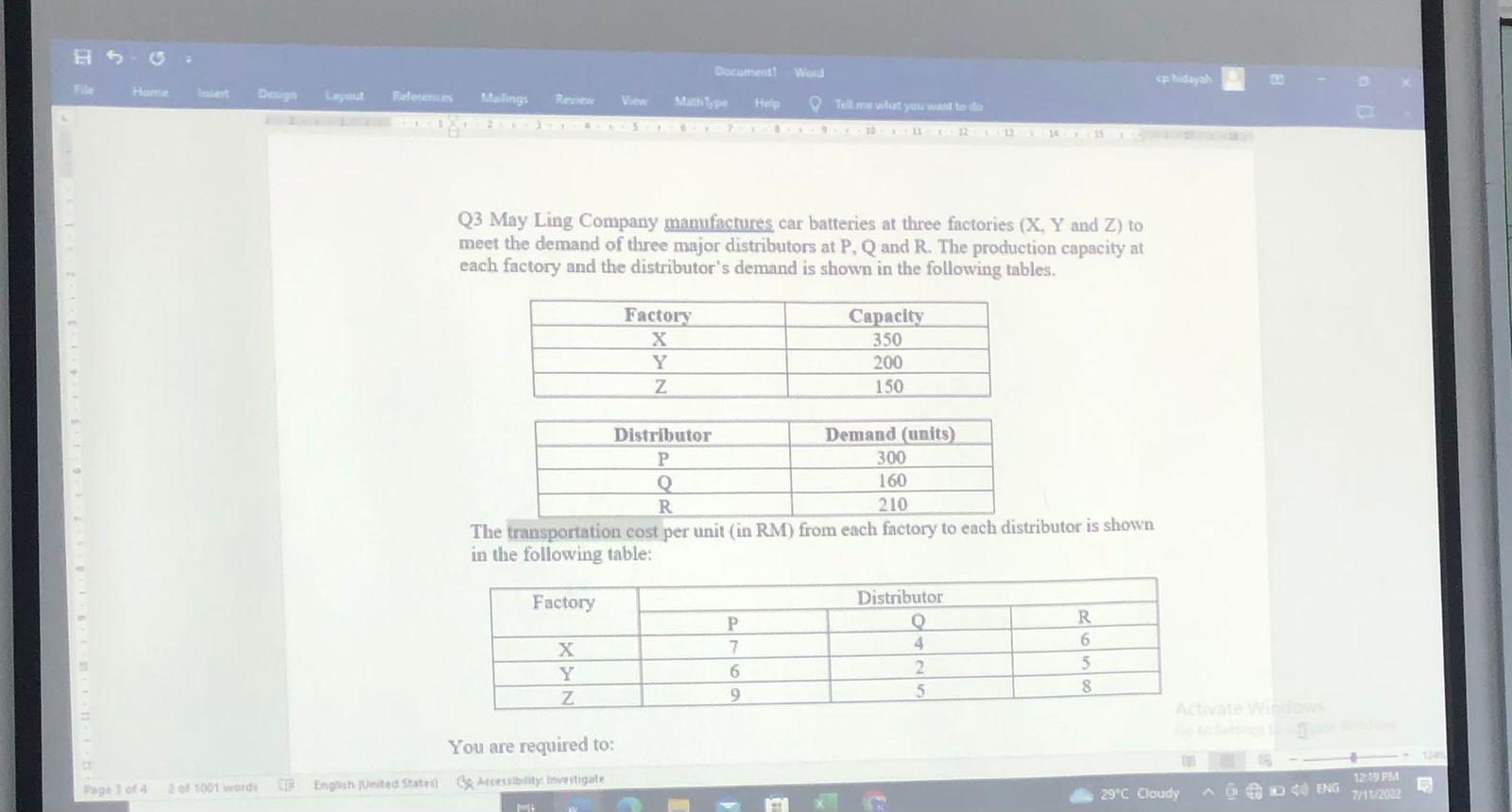 Please answer all four questions (a,b,c,d) This