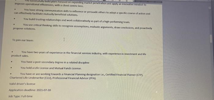 please can you help me find 5 behaviour based