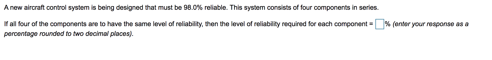A new aircraft control system is being designed