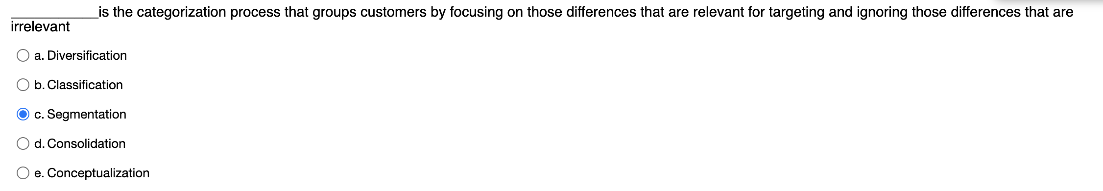 The key assumptions of the weighted-additive