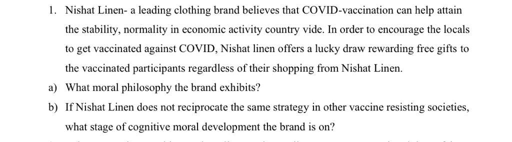 1. Nishat Linen- a leading clothing brand